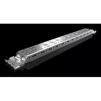 Guía para rack Rittal AX 2394.400 — Acero inoxidable, set de 4 unidades, peso 1,44 kg