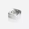 Imán para manualidades cuadrado Sigel BA705 neodimio plata 20x20x10mm