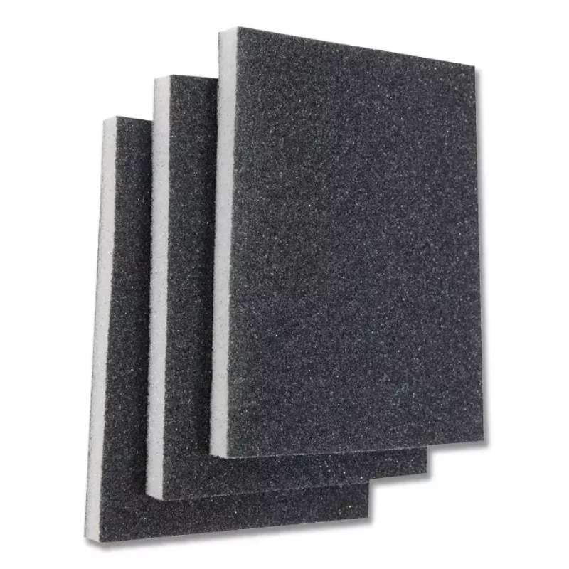 Esponja abrasiva KWB 089020 grano medio carburo de silicio 3 uds.