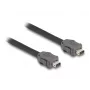 DeLOCK Cable de red ix Industrial codificado A conector macho a conector macho Cat.7 30 m Negro