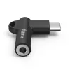 Hama 00201701 Adaptador de cable USB-C 3,5 mm Negro