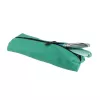 Estuche escolar Herlitz Origami Funky Soft poliuretano turquesa 200x65x35mm