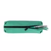 Estuche escolar Herlitz Origami Funky Soft poliuretano turquesa 200x65x35mm