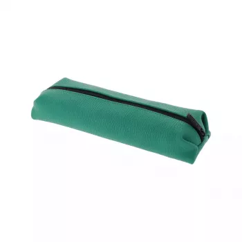 Estuche escolar Herlitz Origami Funky Soft poliuretano turquesa 200x65x35mm