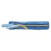 Estuche escolar blando Herlitz Bright Animals PU azul 200x40x40 mm