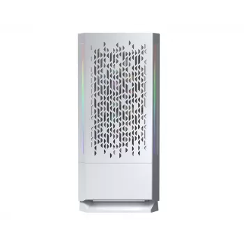 Caja de PC COUGAR caja gaming MX430 Air RGB blanca torre Midi