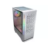 Caja de PC COUGAR caja gaming MX430 Air RGB blanca torre Midi