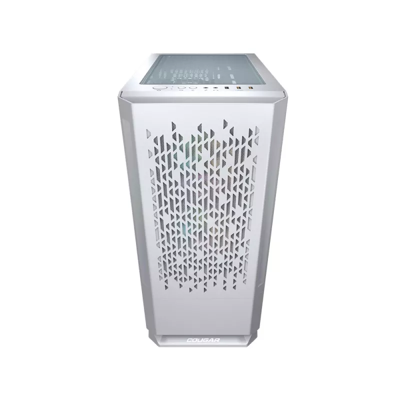 Caja de PC COUGAR caja gaming MX430 Air RGB blanca torre Midi
