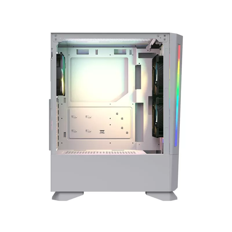 Caja de PC COUGAR caja gaming MX430 Air RGB blanca torre Midi