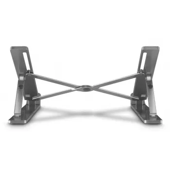 Soporte para portátil Hama aluminio plateado 39,6 cm (15,6