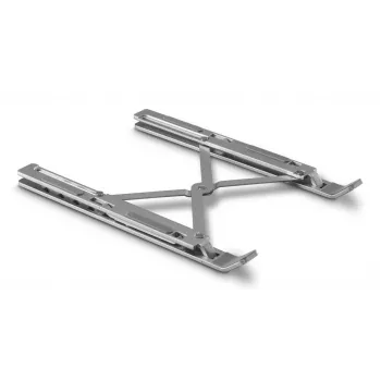 Soporte para portátil Hama aluminio plateado 39,6 cm (15,6