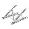 Soporte para portátil Hama aluminio plateado 39,6 cm (15,6