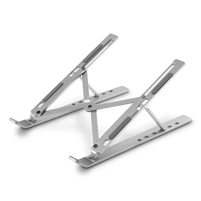 Soporte para portátil Hama aluminio plateado 39,6 cm (15,6