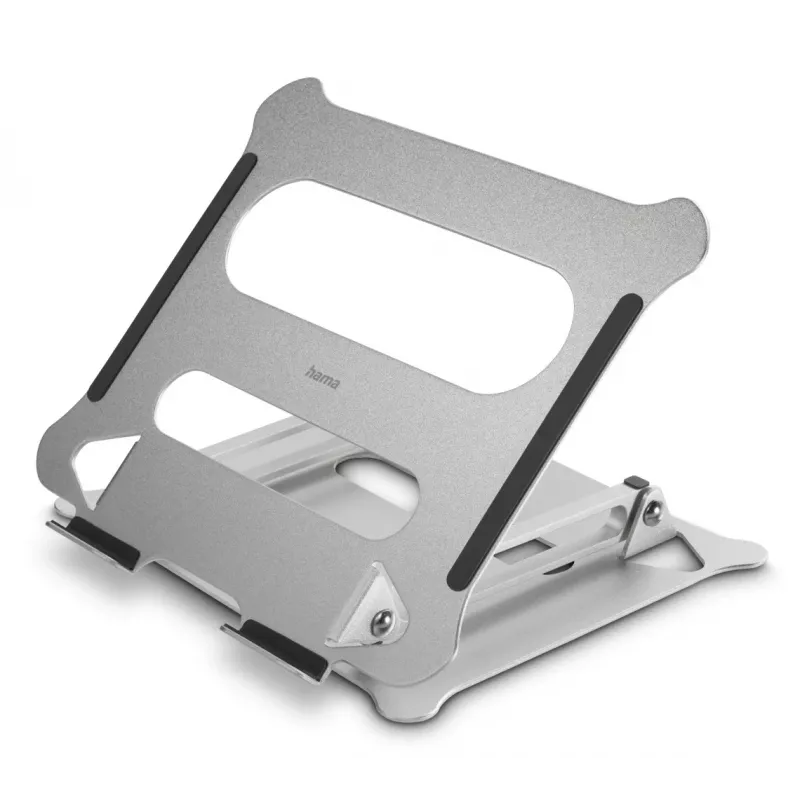 Soporte para portátil Hama aluminio plateado 39,6 cm (15,6