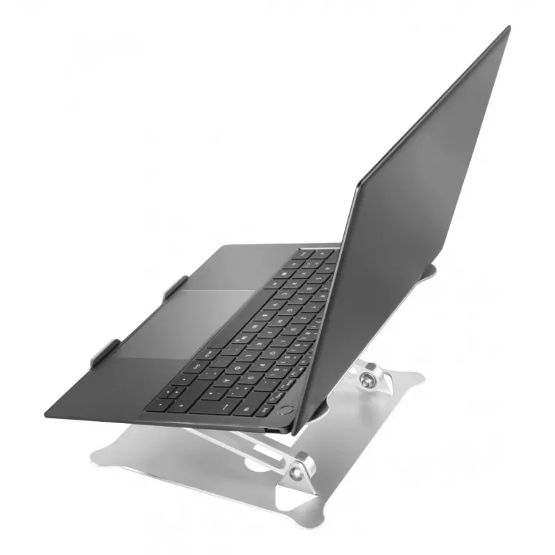Soporte para portátil Hama aluminio plateado 39,6 cm (15,6