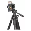 Trípode Hama Action Smart 165 3D para smartphone/cámara digital 3 patas negro