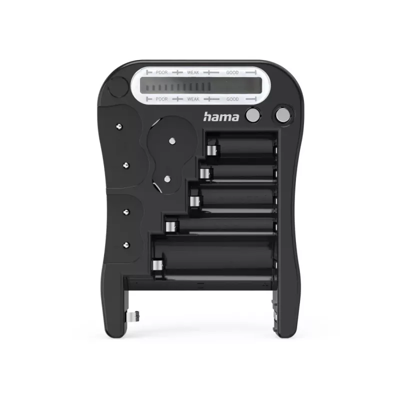 Hama 00223544 comprobador de baterías negro