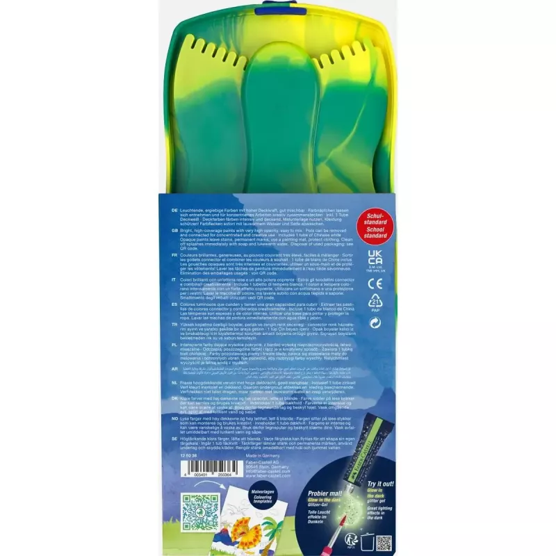 Pintura Faber-Castell 125036 Colores surtidos Duro Multicolor