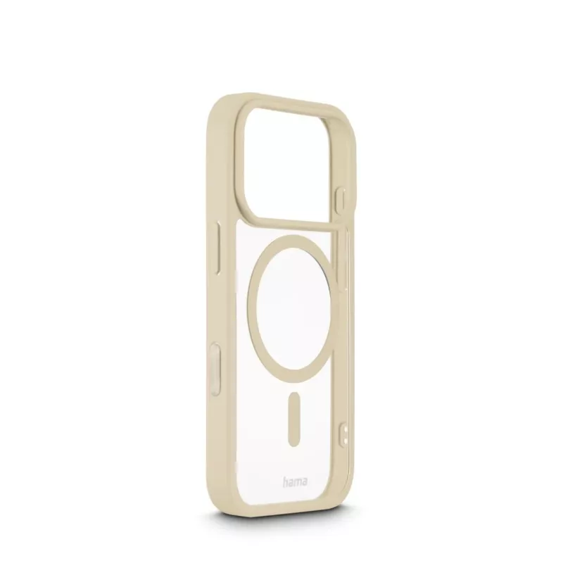 Funda para móvil Hama Frame Protect 16 cm (6,3 inch) cover beige, transparente