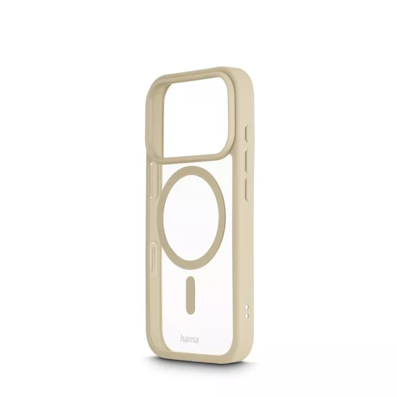 Funda para móvil Hama Frame Protect 16 cm (6,3 inch) cover beige, transparente