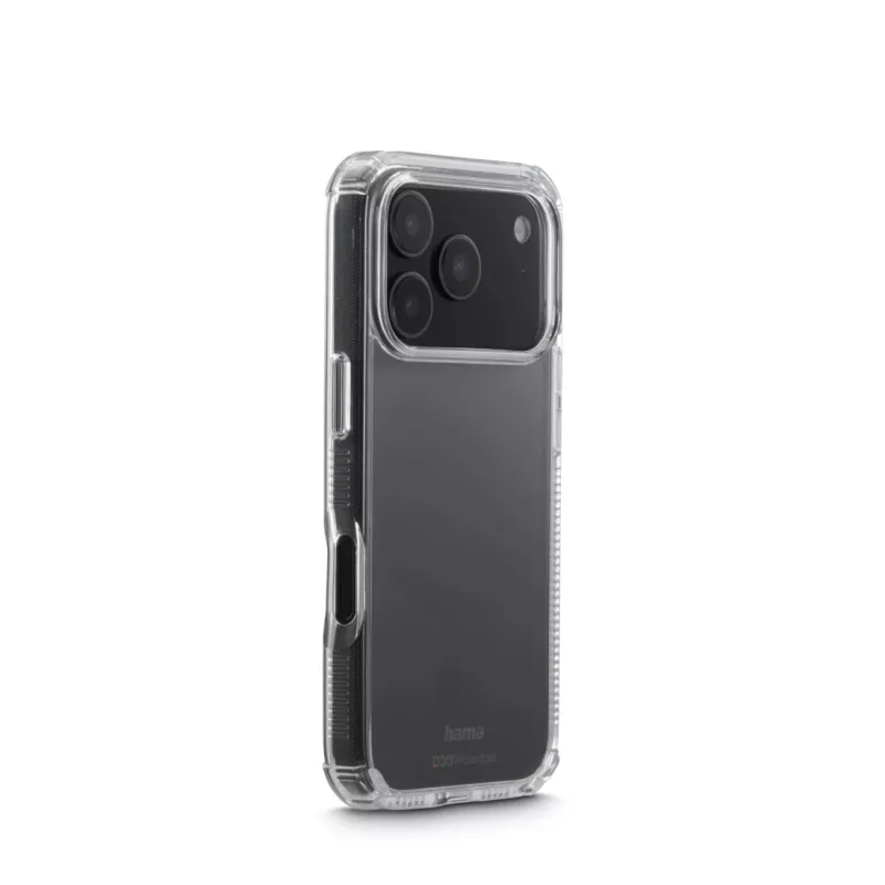 Hama Extreme Protect 00232395 funda para teléfono Apple iPhone 17 Pro, transparente