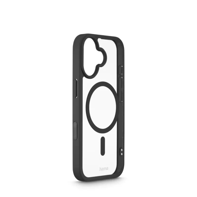 Hama Frame Protect 00232381 funda magnética para Apple iPhone 17, transparente/negra