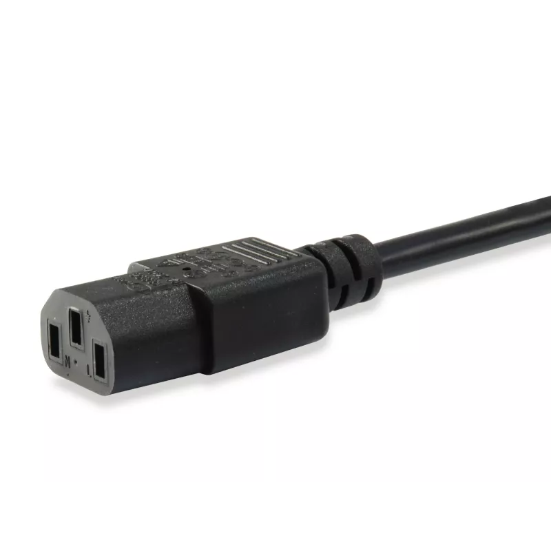 Equip cable de alimentación de alta calidad, C13 a Schuko, 1,8 m