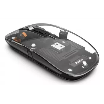 Hama WM-600 ratón Office ambidiestro RF Wireless + Bluetooth óptico 1600 DPI