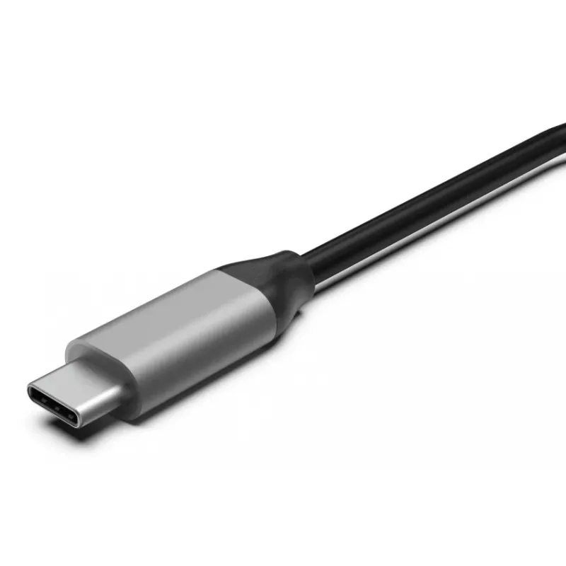 Hama 00200147 hub de interfaces USB Type-C 10000 Mbit/s gris