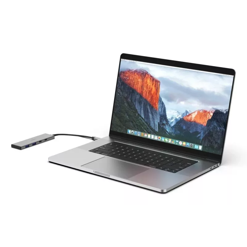 Hama 00200147 hub de interfaces USB Type-C 10000 Mbit/s gris