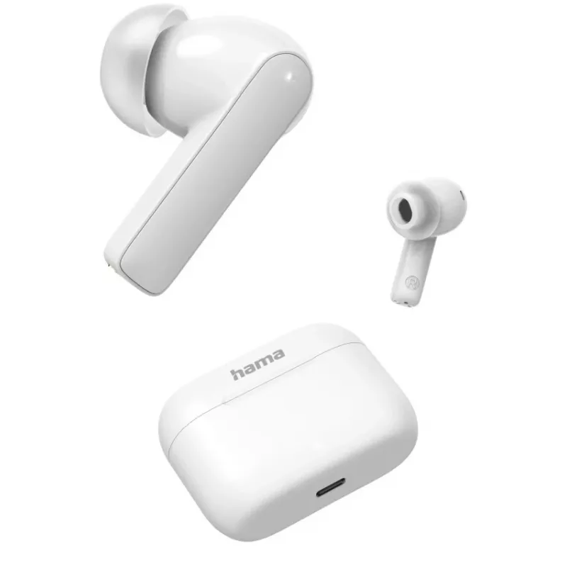 Hama Passion Clear II auriculares True Wireless Stereo (TWS) in-ear llamadas/música Bluetooth blanco