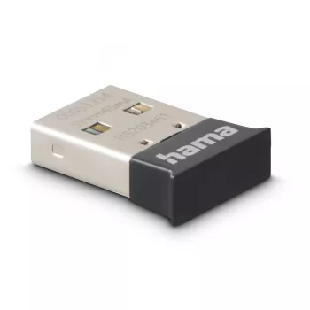 Tarjeta de red Bluetooth Hama 00053314 3 Mbit/s USB con cable negro