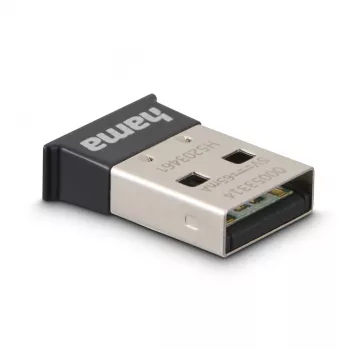 Tarjeta de red Bluetooth Hama 00053314 3 Mbit/s USB con cable negro