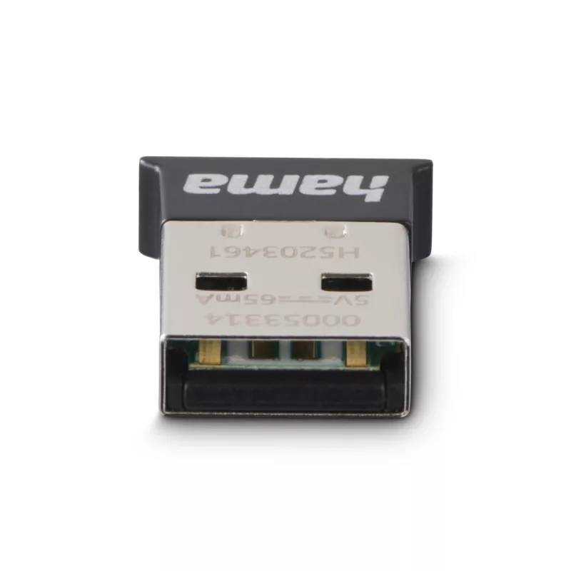 Tarjeta de red Bluetooth Hama 00053314 3 Mbit/s USB con cable negro