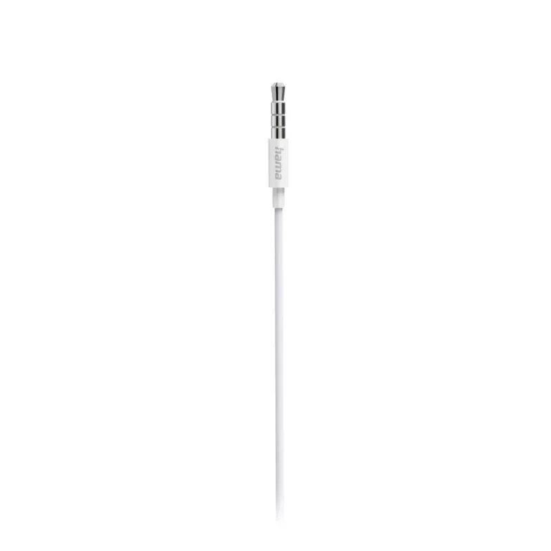 Hama Popply auriculares con cable in-ear llamadas/música blanco