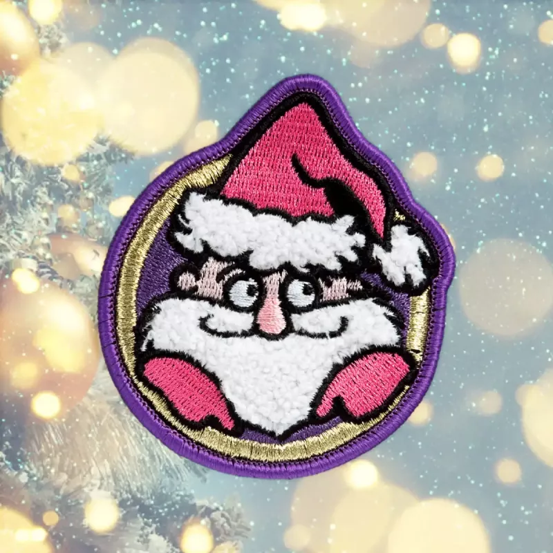 Insignia LAUT MAGMOJI BADGE – Santa Claus Edition, PVC y silicona, multicolor, 1 unidad