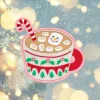 Insignia LAUT MAGMOJI SILLY Snowman Chocolate Christmas Edition — multicolor PVC y silicona, 1 unidad