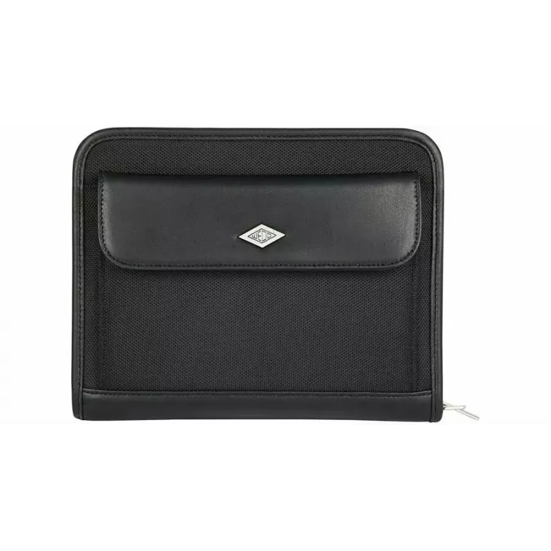 Archivador de piel y nailon negro A5 WEDO 585101