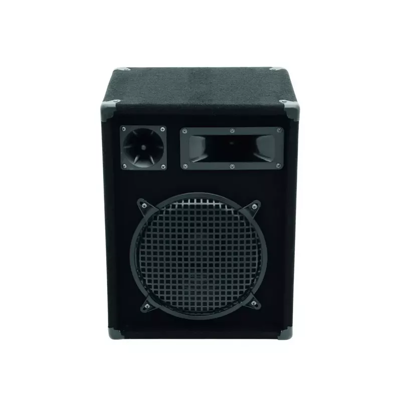 Altavoz de 3 vías Omnitronic DX-1022 negro con cable 200 W