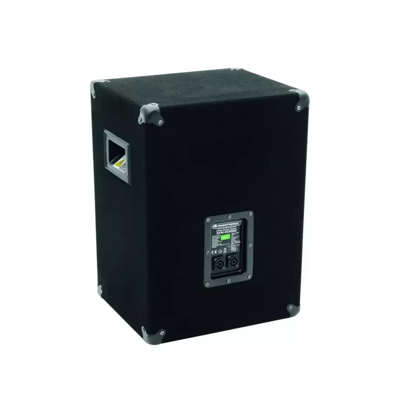 Altavoz de 3 vías Omnitronic DX-1022 negro con cable 200 W