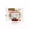 3M Scotch 550 cinta adhesiva 5501966FL, 19 mm x 66 m, transparente