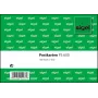 Ficha Sigel PS600 verde blanco 100 uds.