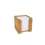 WEDO 61 707 caja de notas de bambú con 900 hojas, 90 x 90 mm