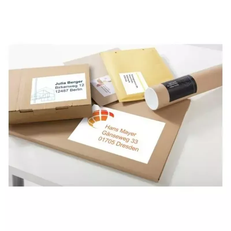 Etiquetas autoadhesivas rectangulares Avery 6124