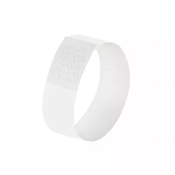 Pulsera para eventos Sigel EB216 blanca