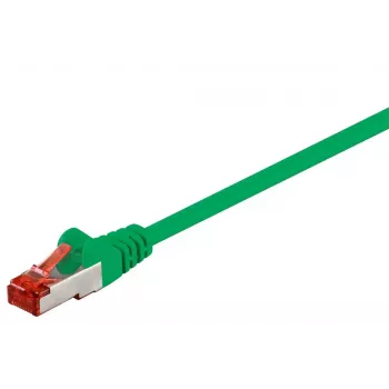 Cable de red Goobay 95494 2 m Cat6 S/FTP verde