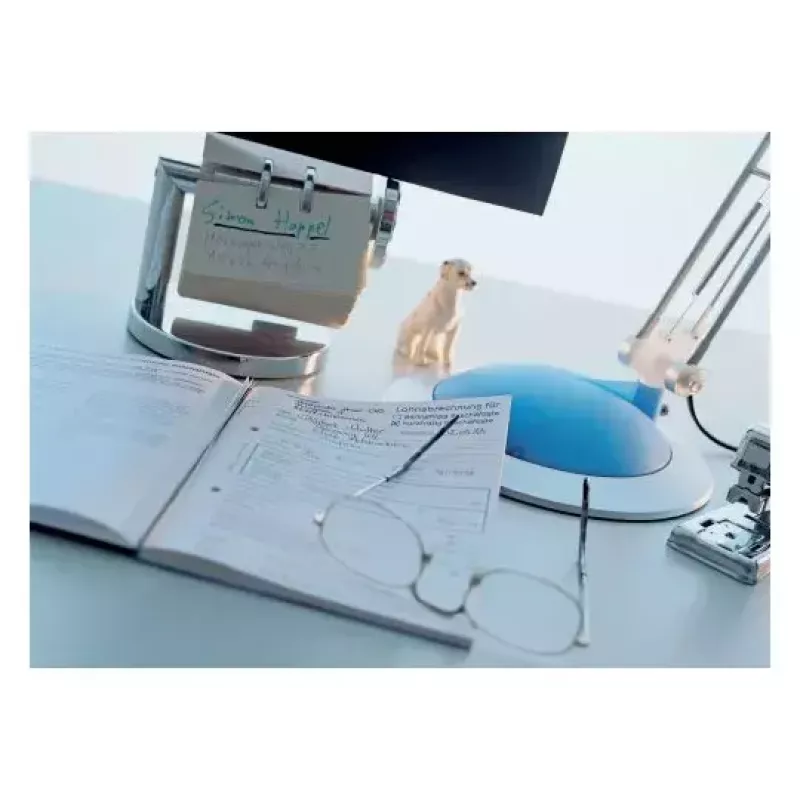 Libro de administración Avery 506 azul blanco
