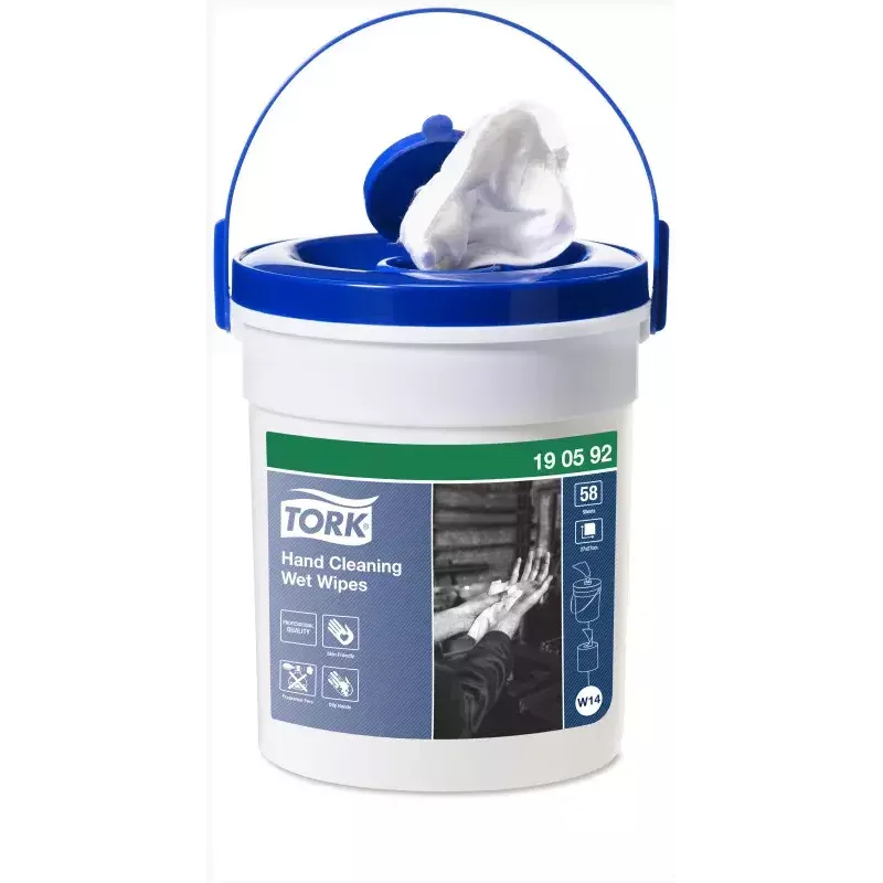 Tork 190592 Toallitas de limpieza de manos, 58 hojas