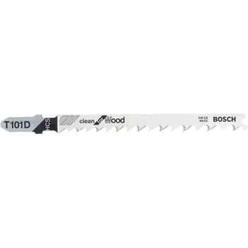 Hoja de sierra de calar Bosch T 101 D Clean para madera