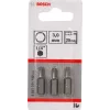Punta de destornillador Bosch 2607001722 extra dura Hex 3 mm 25 mm 3 uds.